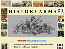 Tablet Screenshot of historyarms.com